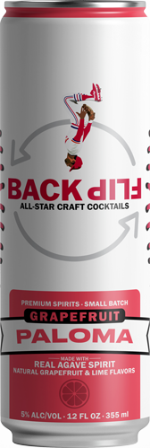 BackFlip All-Star Craft Cocktails the Grapefruit Paloma