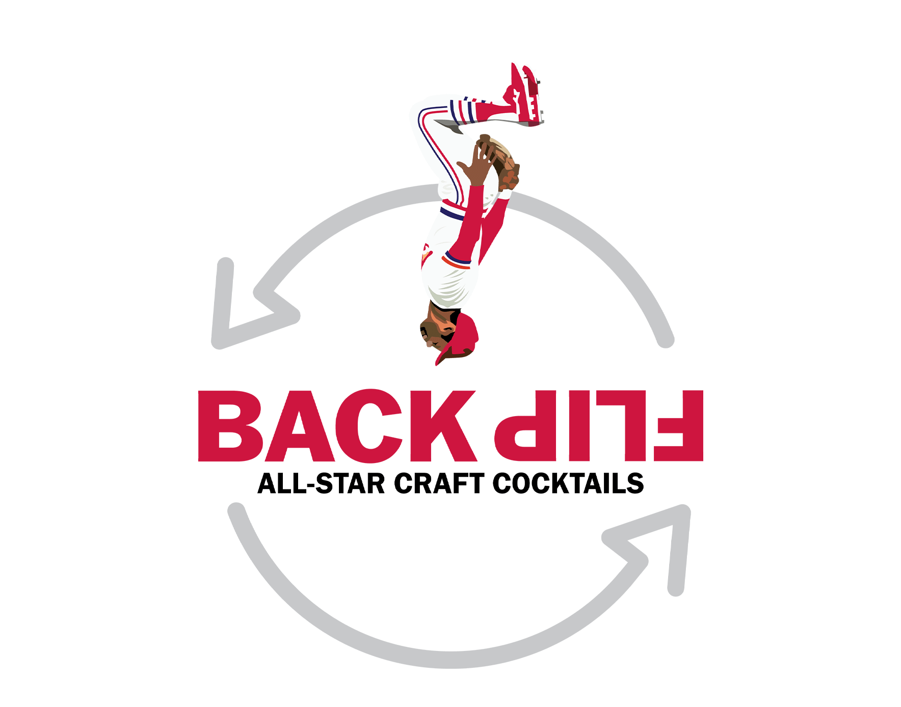 BackFlip All-Star Craft Cocktails Ozzie Smith backflipping